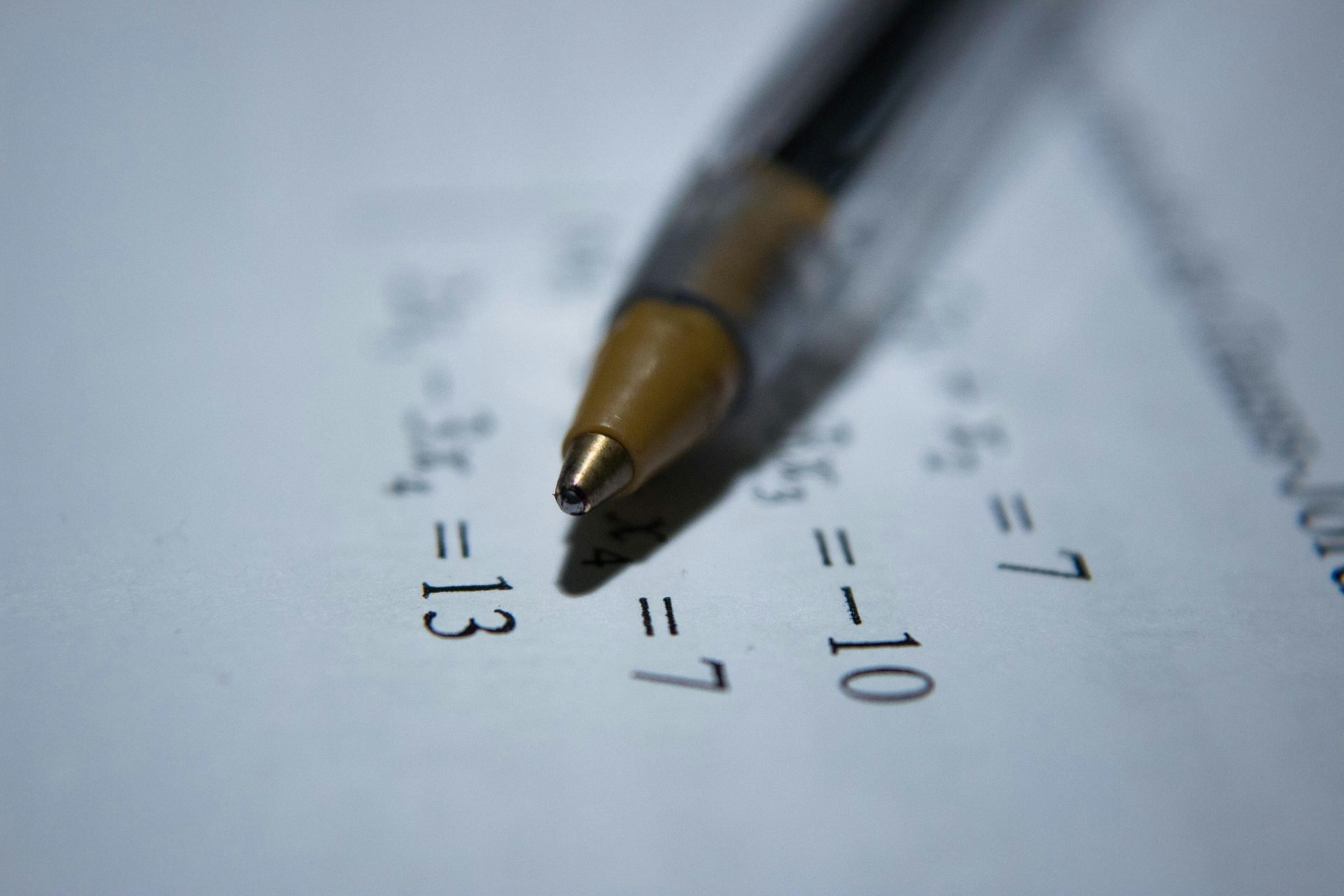 Trying different math equations (Image via Unsplash/ Antoine Dautry)
